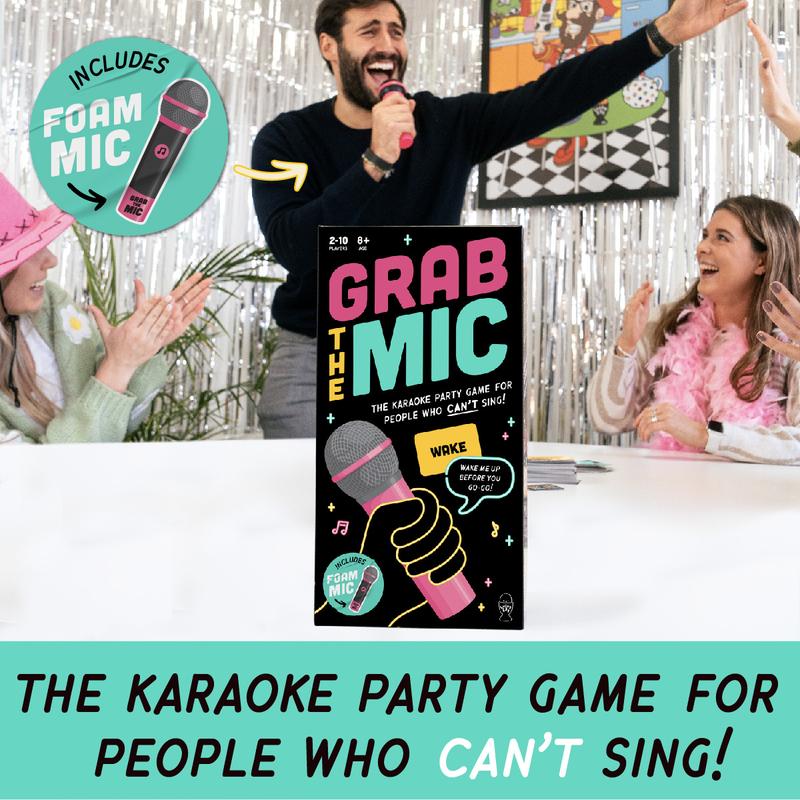 Grab The Mic Karaoke-Style Game
