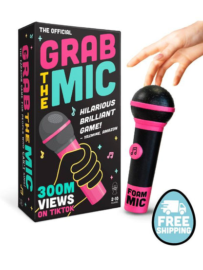 Grab The Mic Karaoke-Style Game